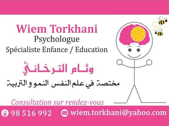 Wiem Torkhani / Psychologue enfants à Monastir