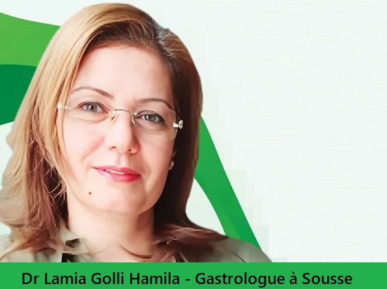 Gastrologue à Sousse / Dr Lamia Golli Hamila